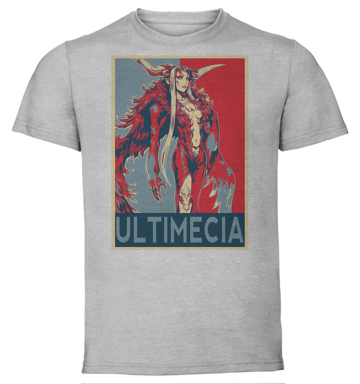 T-Shirt Unisex - Grey - Propaganda - Final Fantasy Dissidia - Ultimecia