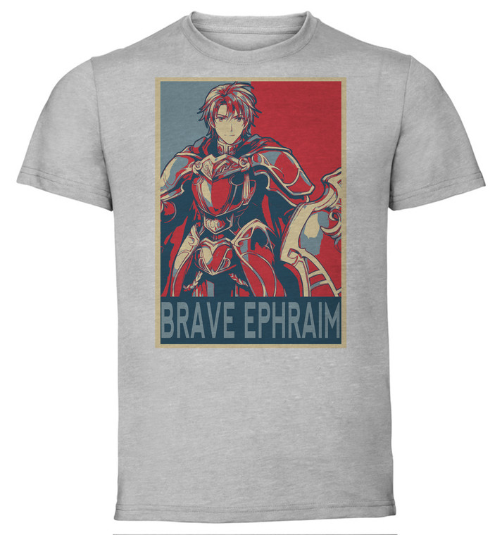 T-Shirt Unisex - Grey - Propaganda - Fire Emblem - Brave Ephraim