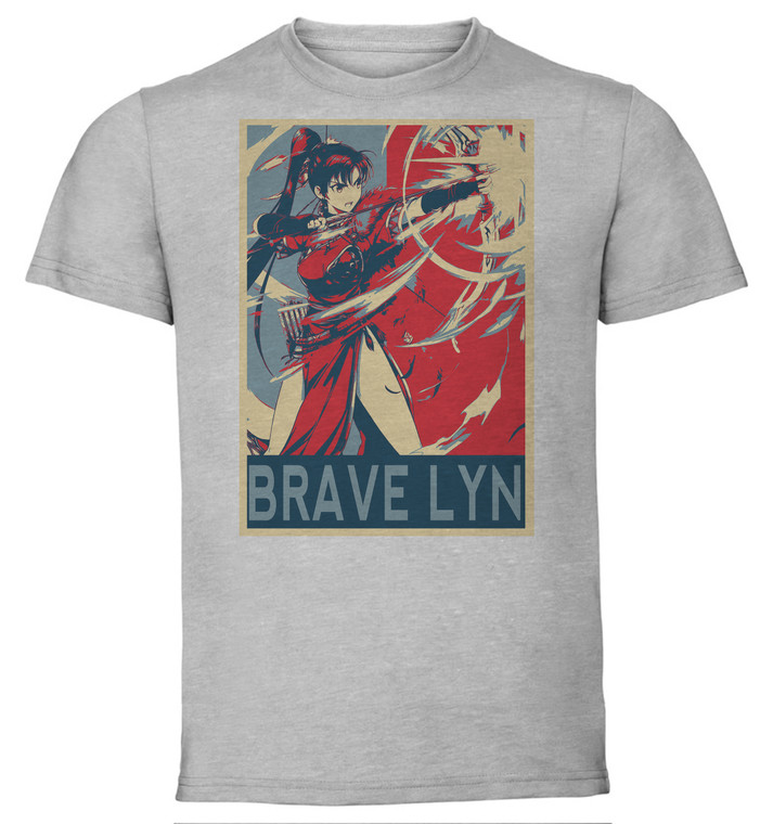 T-Shirt Unisex - Grey - Propaganda - Fire Emblem - Brave Lyn