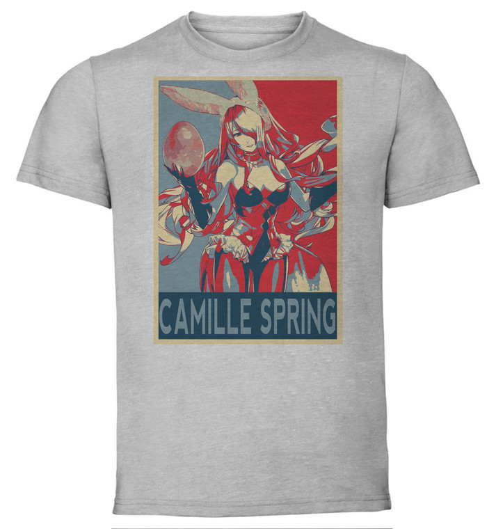 T-Shirt Unisex - Grey - Propaganda - Fire Emblem - Camille spring