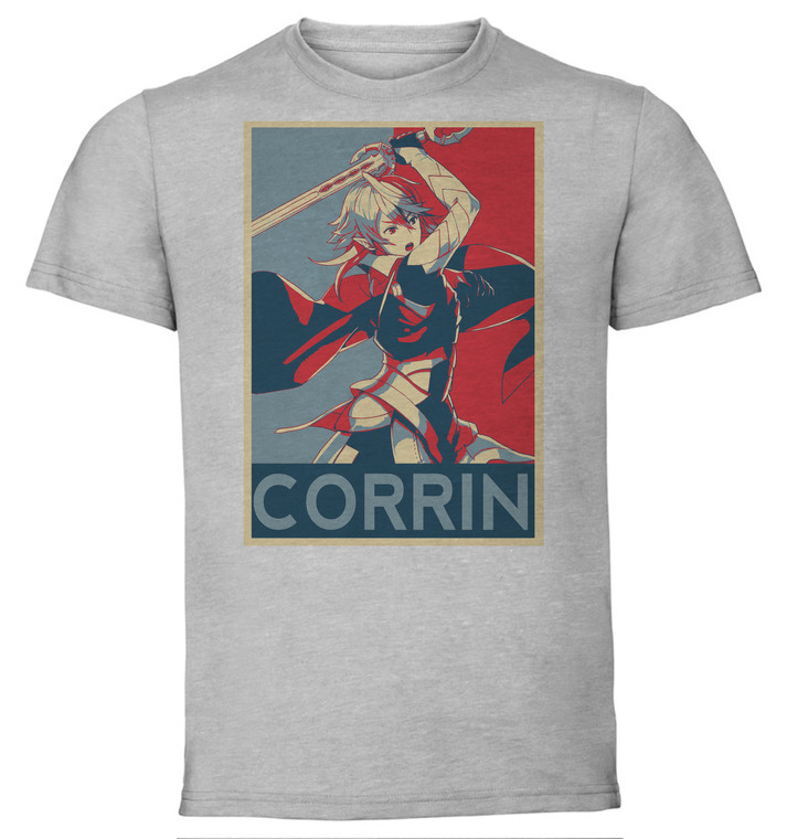 T-Shirt Unisex - Grey - Propaganda - Fire Emblem - Corrin M