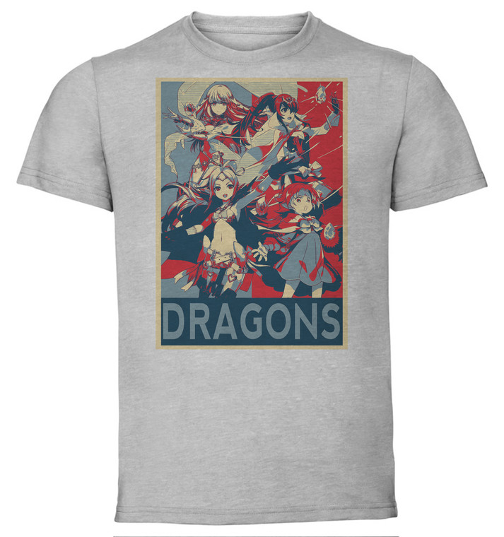 T-Shirt Unisex - Grey - Propaganda - Fire Emblem - Dragons