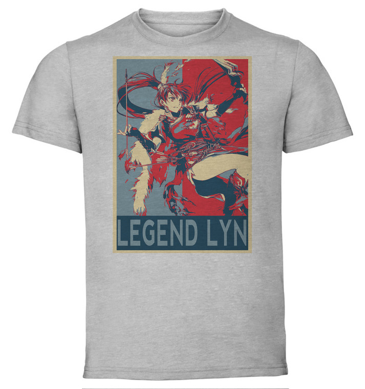 T-Shirt Unisex - Grey - Propaganda - Fire Emblem - Legend Lyn