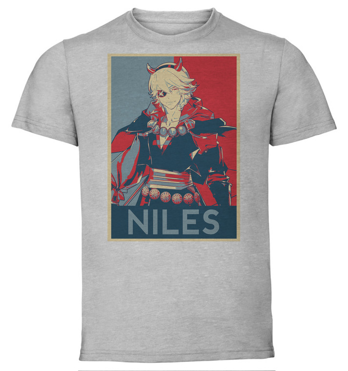 T-Shirt Unisex - Grey - Propaganda - Fire Emblem - Niles Lands Bounty