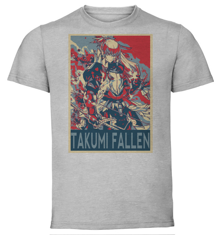 T-Shirt Unisex - Grey - Propaganda - Fire Emblem - Takumi Fallen