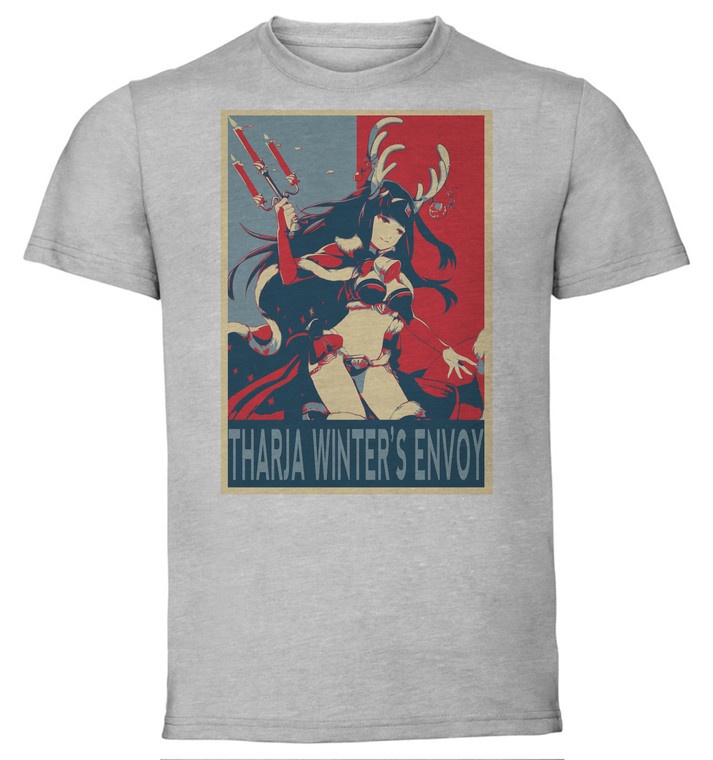 T-Shirt Unisex - Grey - Propaganda - Fire Emblem - Tharja Winter's Envoy