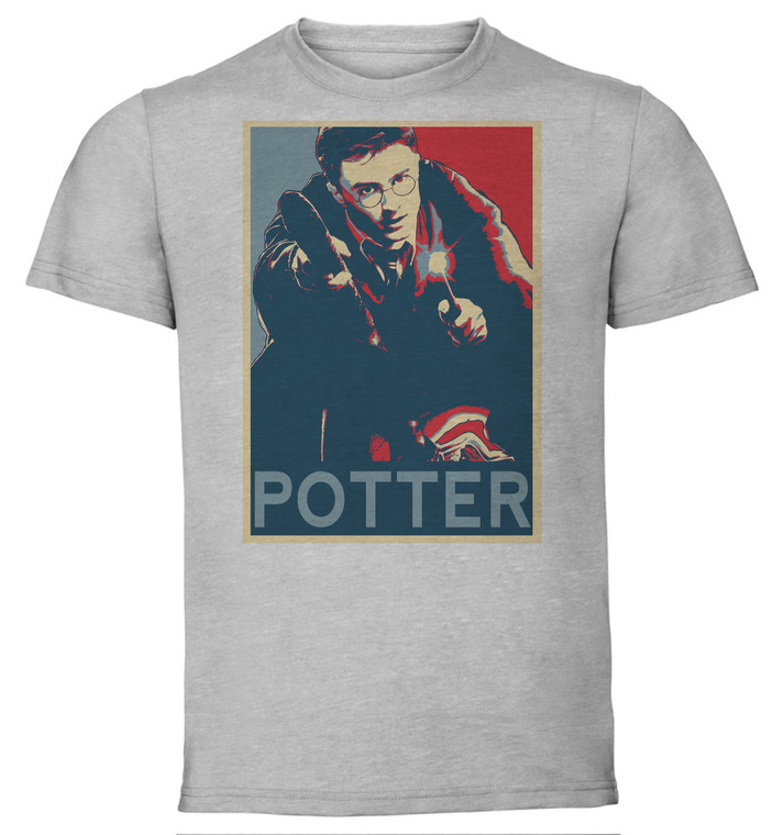 T-Shirt Unisex - Grey - Propaganda - Harry Potter - Potter