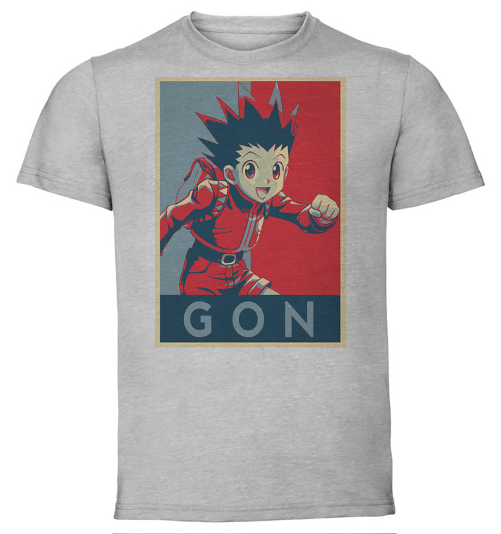 T-Shirt Unisex - Grey - Propaganda - Hunter x Hunter - Gon