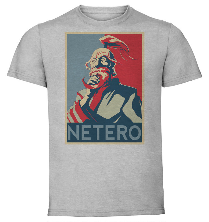 T-Shirt Unisex - Grey - Propaganda - Hunter x Hunter - Netero