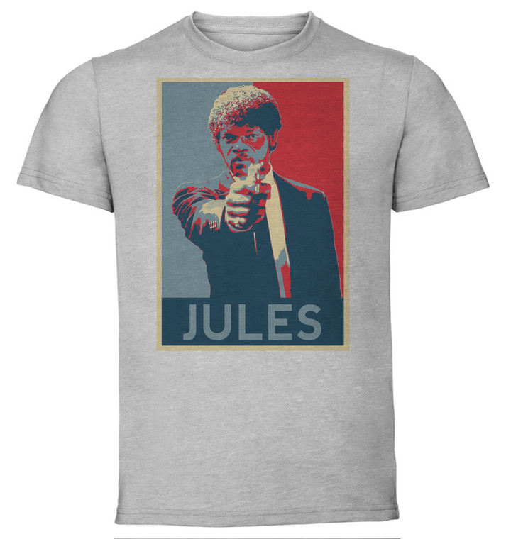 T-Shirt Unisex - Grey - Propaganda - Pulp Fiction - Jules