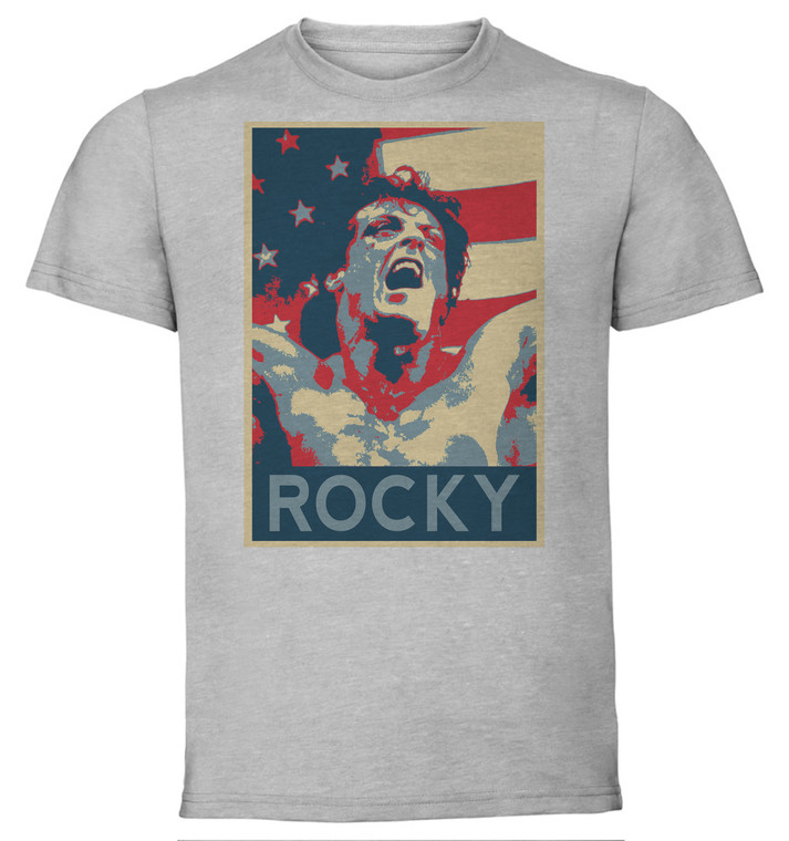 T-Shirt Unisex - Grey - Propaganda - Rocky