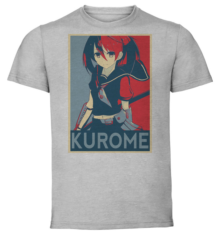 T-Shirt Unisex - Grey - Propaganda - Akame Ga Kill Kurome variant