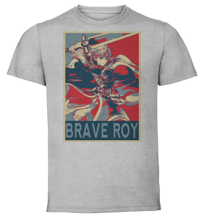 T-Shirt Unisex - Grey - Propaganda - Fire Emblem - Brave Roy