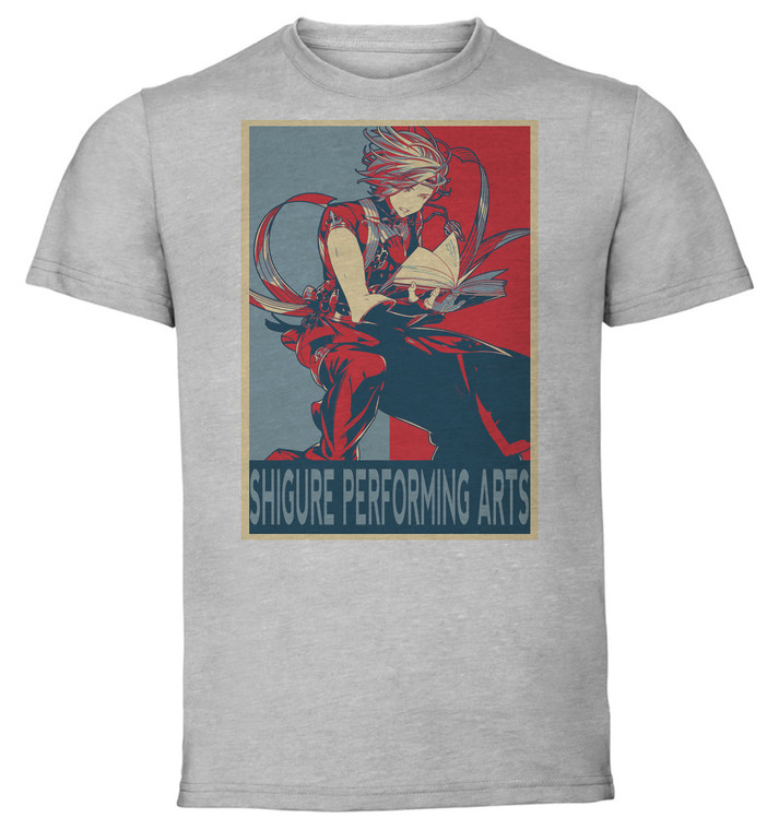T-Shirt Unisex - Grey - Propaganda - Fire Emblem Performing Arts - Shigure