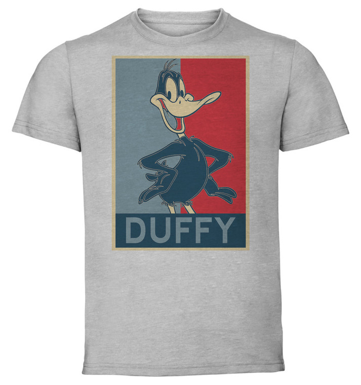 T-Shirt Unisex - Grey - Propaganda - Looney tunes - Daffy Duck Variant