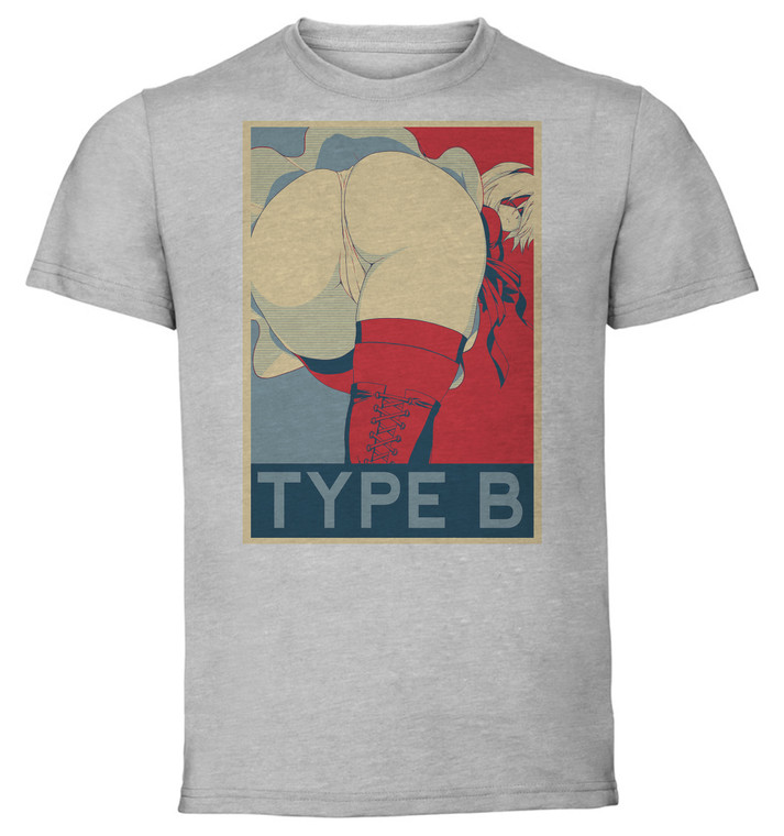 T-Shirt Unisex - Grey - Propaganda - Nier Automata - Type B variant 4