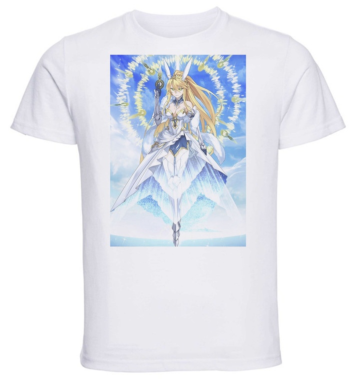 T-Shirt Unisex - White - Fate Grand Order - Altria Pendragon Ruler variant