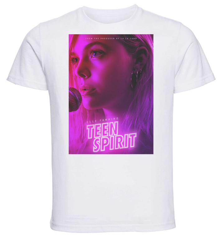 T-Shirt Unisex - White - Playbill - teen spirit