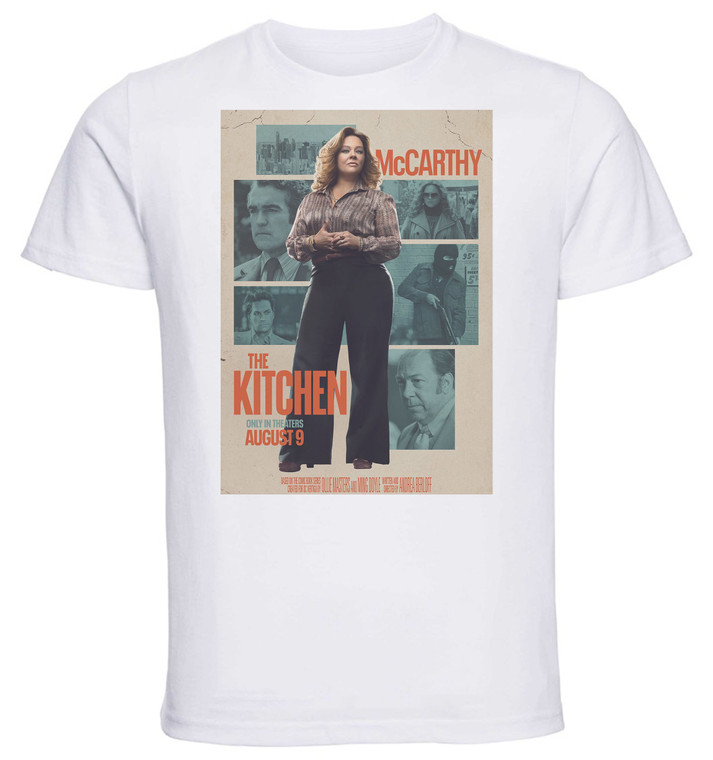 T-Shirt Unisex - White - Playbill - the kitchen - le regine del crimine variant 2