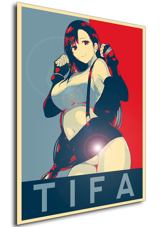 Poster - Propaganda - Final Fantasy - Tifa variant 2