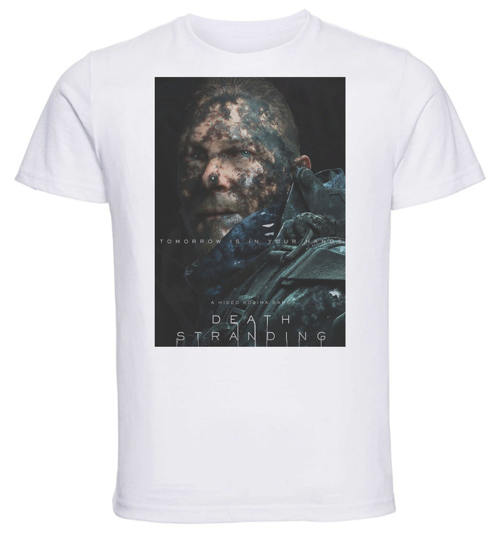 T-Shirt Unisex - White - videogame - death strading variant 11