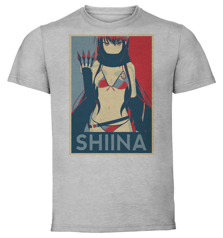 T-Shirt Unisex - Grey - Propaganda - Angel Beats Shiina