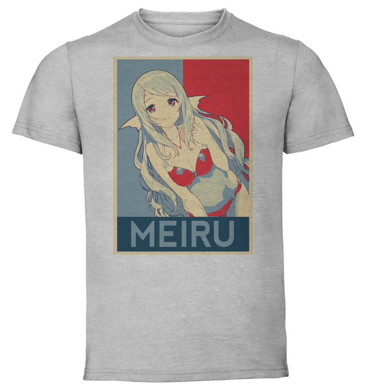 T-Shirt Unisex - Grey - Propaganda - Arifureta - Meiru Melusine
