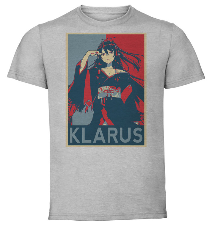 T-Shirt Unisex - Grey - Propaganda - Arifureta - Tio Klarus