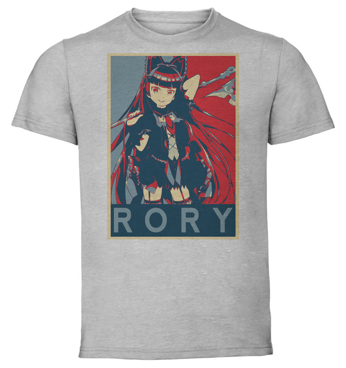 T-Shirt Unisex - Grey - Propaganda - Gate - Rory Mercury variant