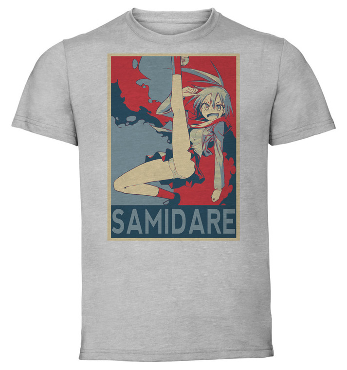 T-Shirt Unisex - Grey - Propaganda - Lucifer And Biscuit Hammer - Asahina Samidare variant