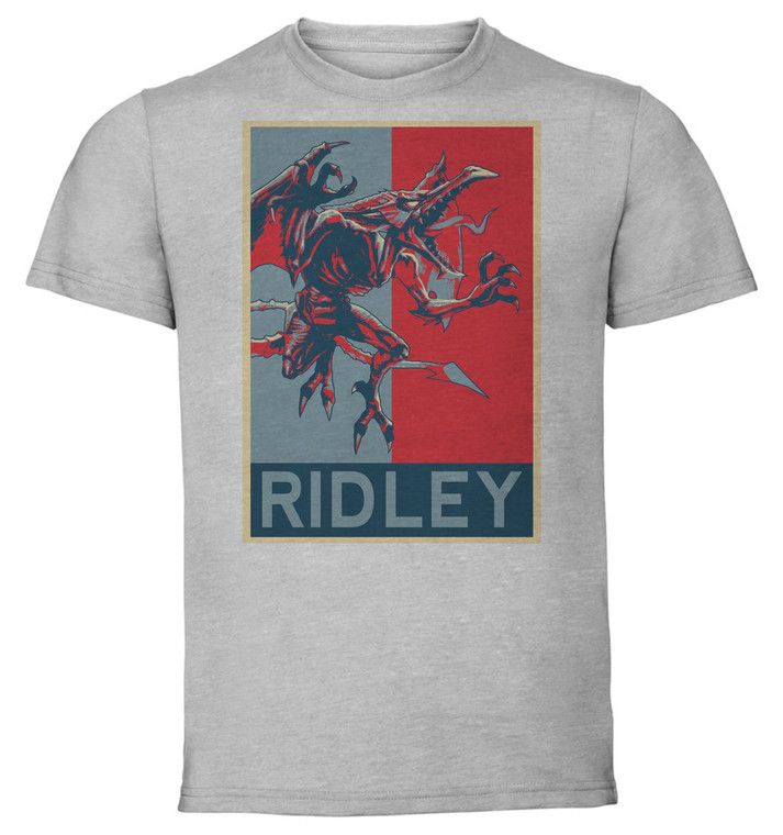 T-Shirt Unisex - Grey - Propaganda - Smash Bros Ridley