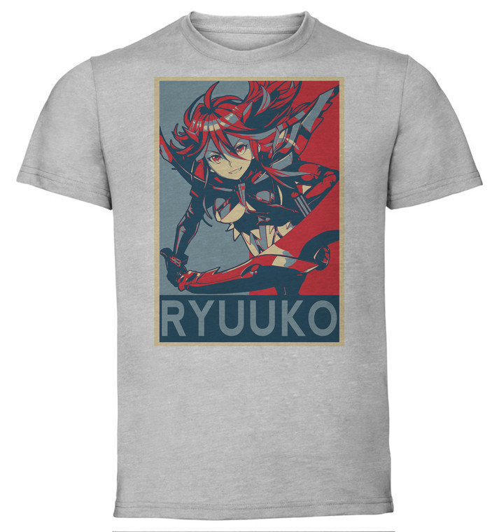 T-Shirt Unisex - Grey - Propaganda - Kill la Kill - Ryuuko Variant