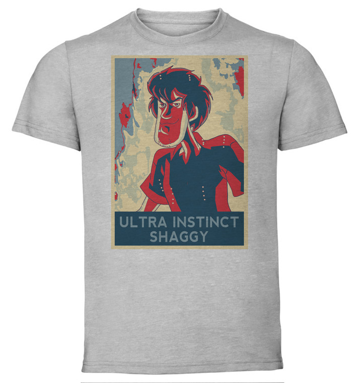 T-Shirt Unisex - Grey - Propaganda - Meme - Ultra Instinct Shaggy