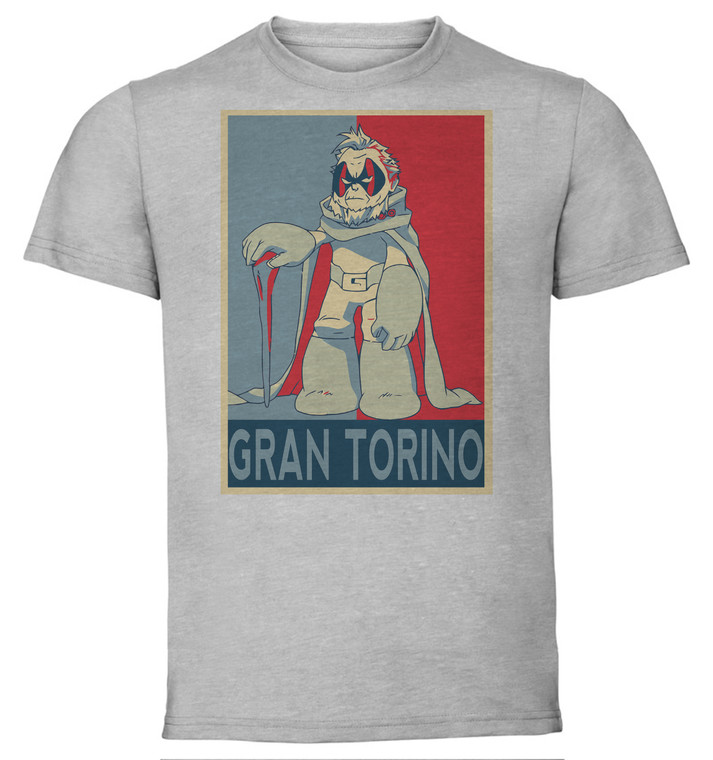 T-Shirt Unisex - Grey - Propaganda - My Hero Academia - Gran Torino