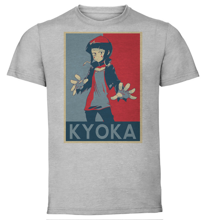 T-Shirt Unisex - Grey - Propaganda - My Hero Academia - Kyoka Jiro