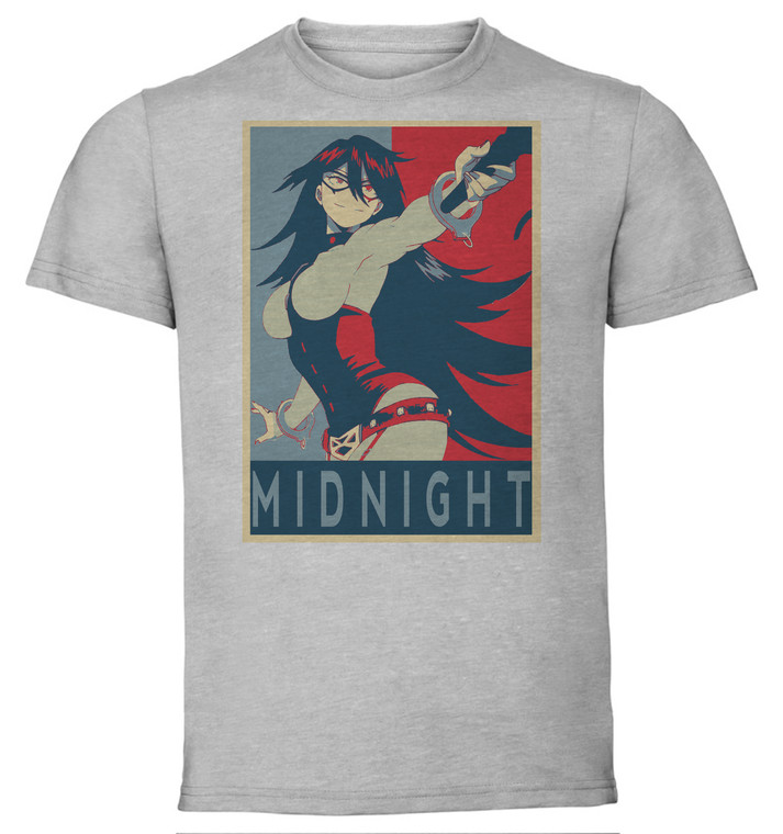 T-Shirt Unisex - Grey - Propaganda - My Hero Academia - Midnight