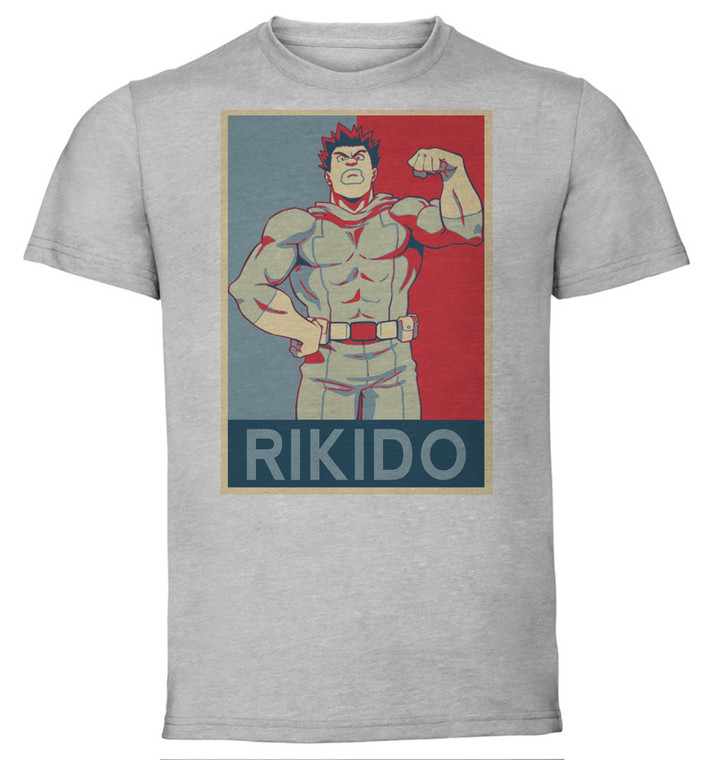 T-Shirt Unisex - Grey - Propaganda - My Hero Academia - Rikido Sado