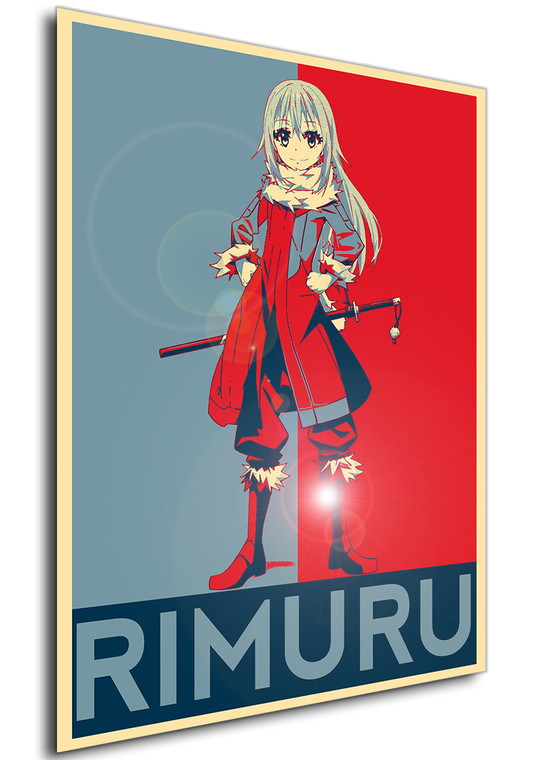 Poster - Propaganda - Tensei Shitara - That Time I Got Reincarnated as a Slime - Rimuru Tempest