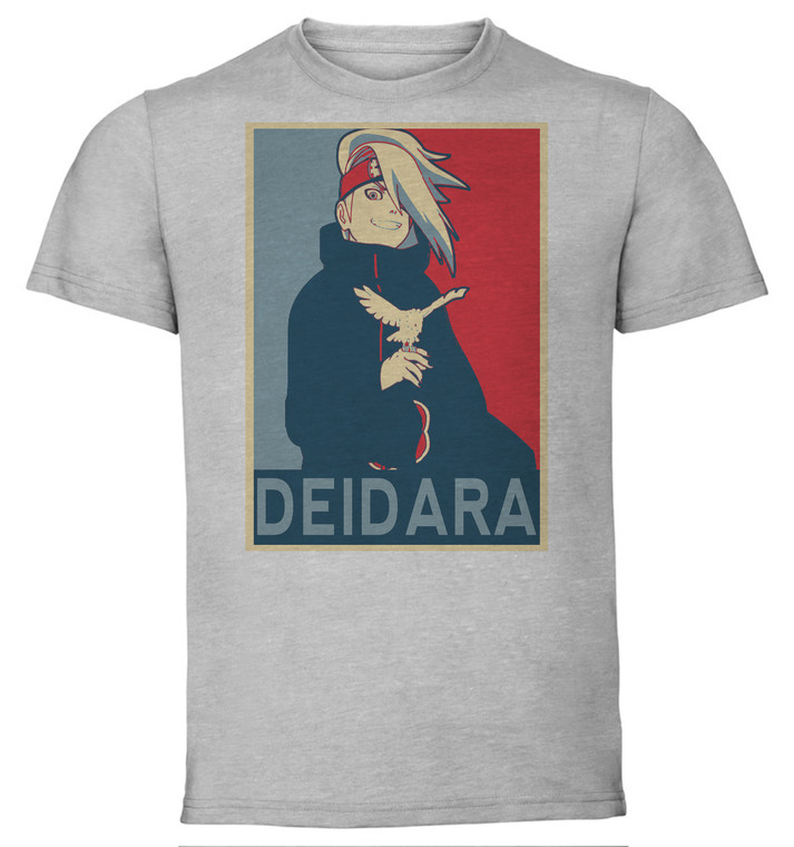 T-Shirt Unisex - Grey - Propaganda - Naruto - Deidara Variant