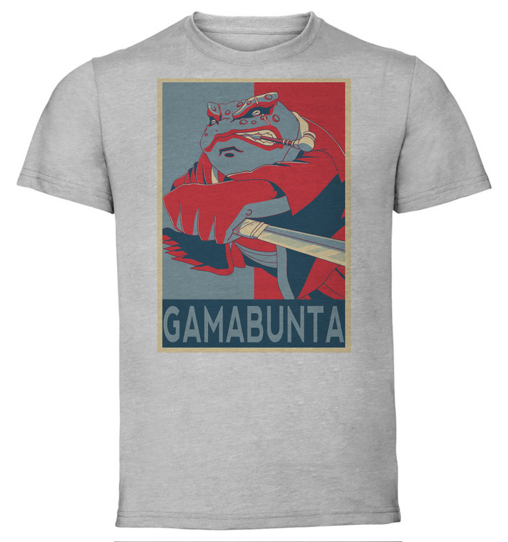 T-Shirt Unisex - Grey - Propaganda - Naruto - Gamabunta