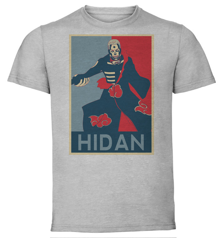 T-Shirt Unisex - Grey - Propaganda - Naruto - Hidan