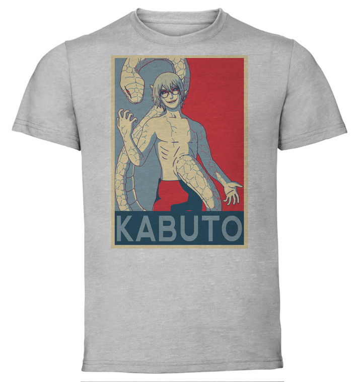 T-Shirt Unisex - Grey - Propaganda - Naruto - Kabuto