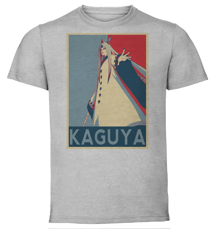 T-Shirt Unisex - Grey - Propaganda - Naruto - Kaguya