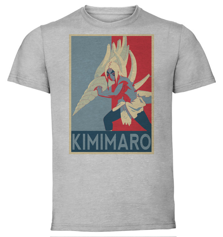 T-Shirt Unisex - Grey - Propaganda - Naruto - Kimimaro Variant