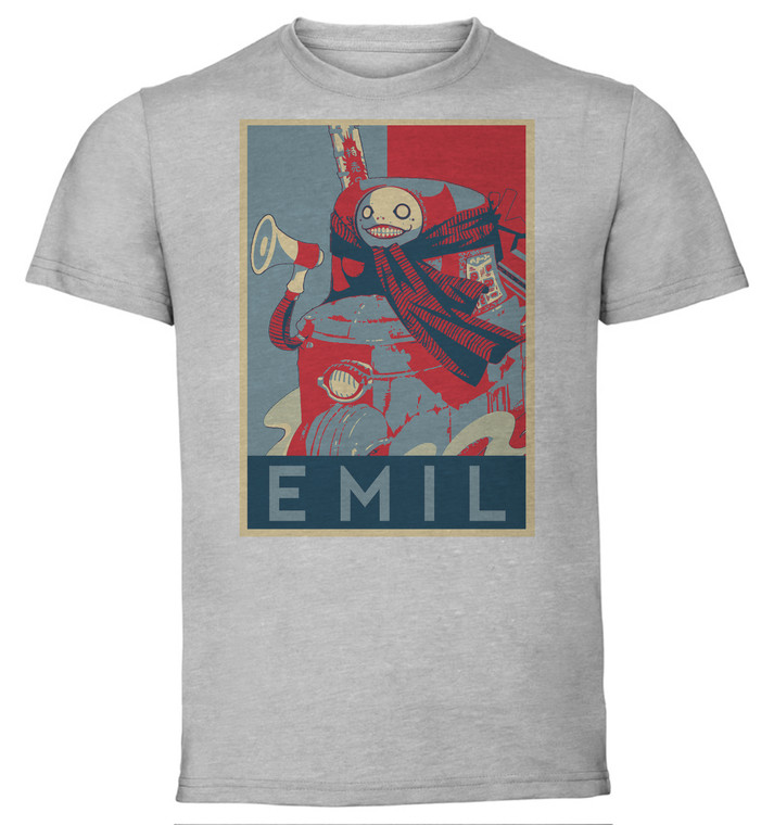 T-Shirt Unisex - Grey - Propaganda - Nier Automata - Emil