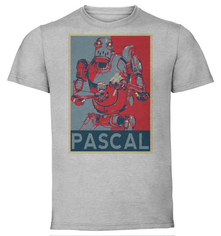 T-Shirt Unisex - Grey - Propaganda - Nier Automata - Pascal