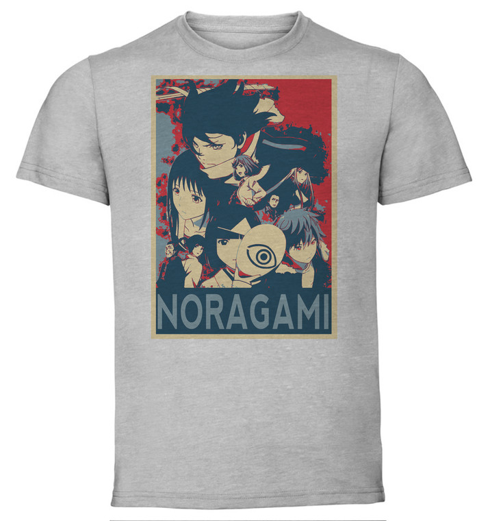 T-Shirt Unisex - Grey - Propaganda - Noragami - Characters