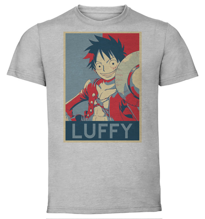 T-Shirt Unisex - Grey - Propaganda - One Piece - Rufy