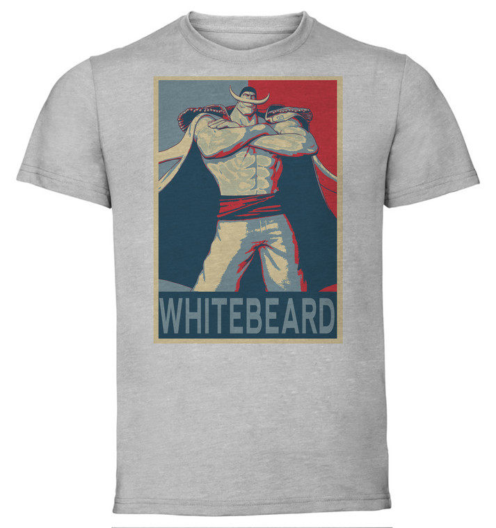 T-Shirt Unisex - Grey - Propaganda - One Piece - Whitebeard