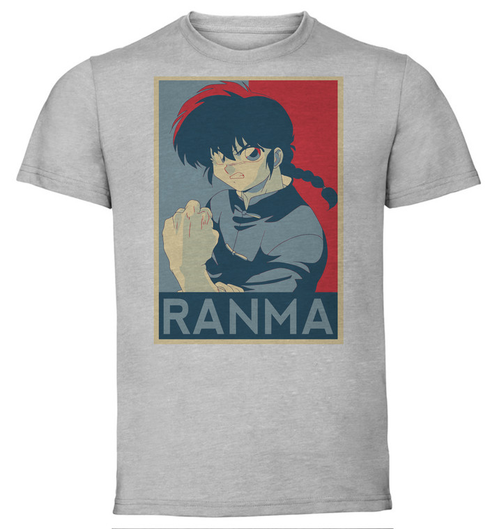 T-Shirt Unisex - Grey - Propaganda - Ranma - Ranma M